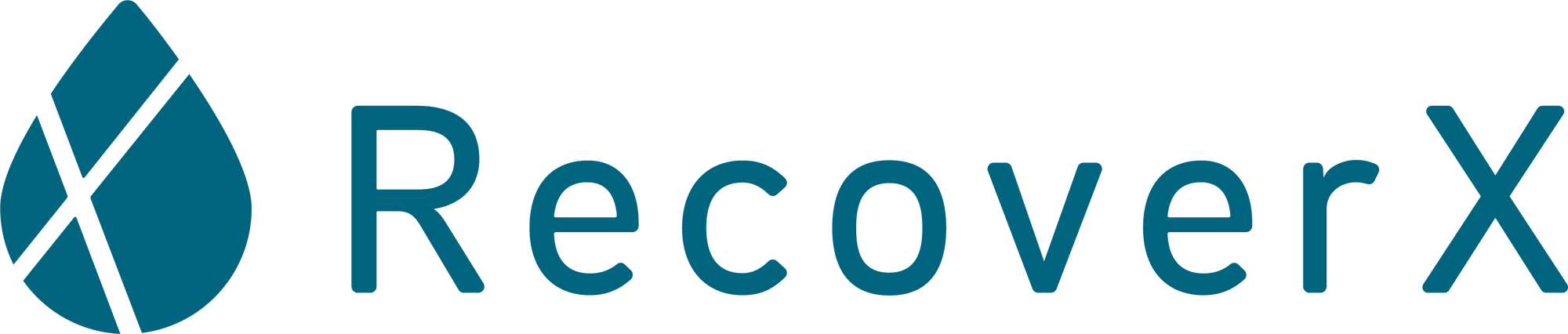 RecoverX Skincare logo