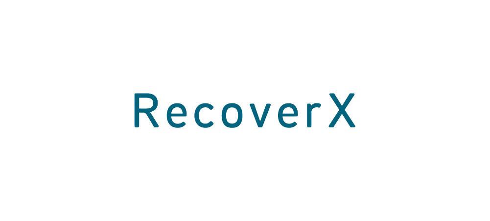 RecoverX Text Logo